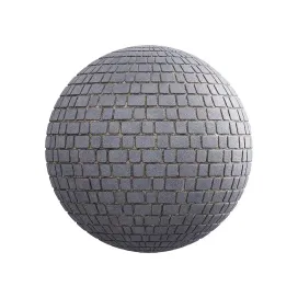 Dark concrete pavement 1